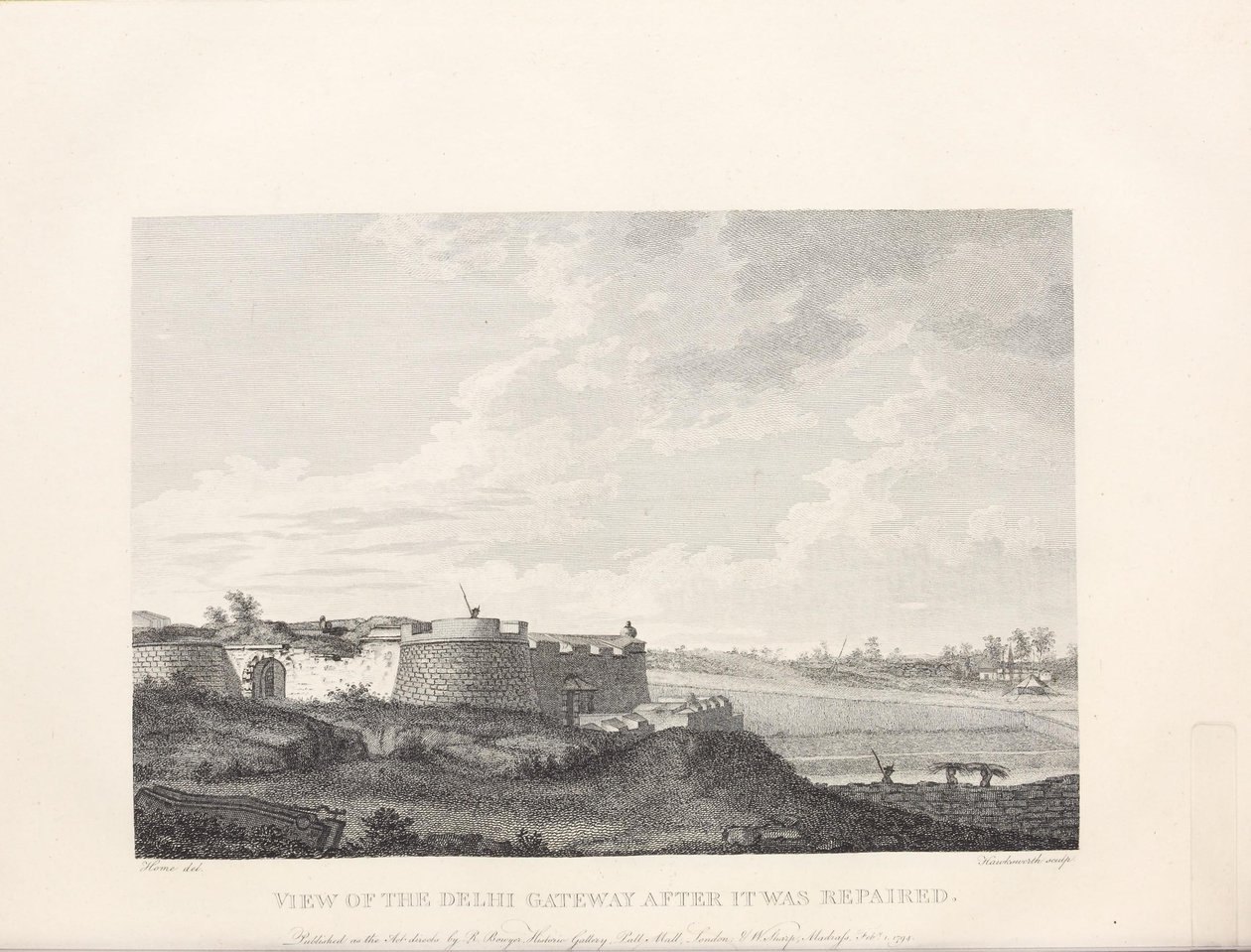 Ilustración del libro Select views in Mysore, the country of Tippoo Sultan de Home, Robert y publicado por Mr. Bowyer (gb, 1794) de Robert Home