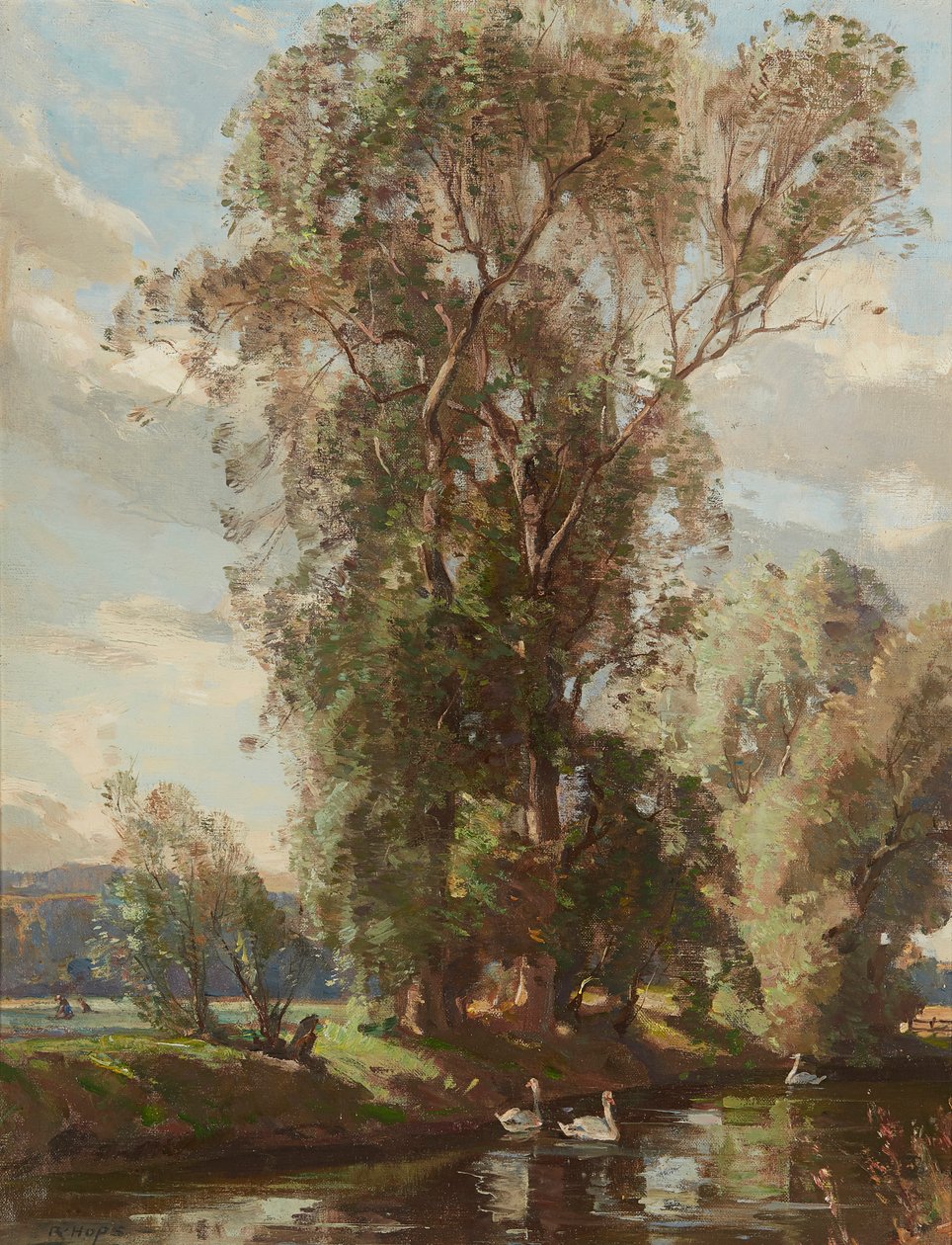 En el Lade del Molino Knows, Prestonkirk de Robert Hope