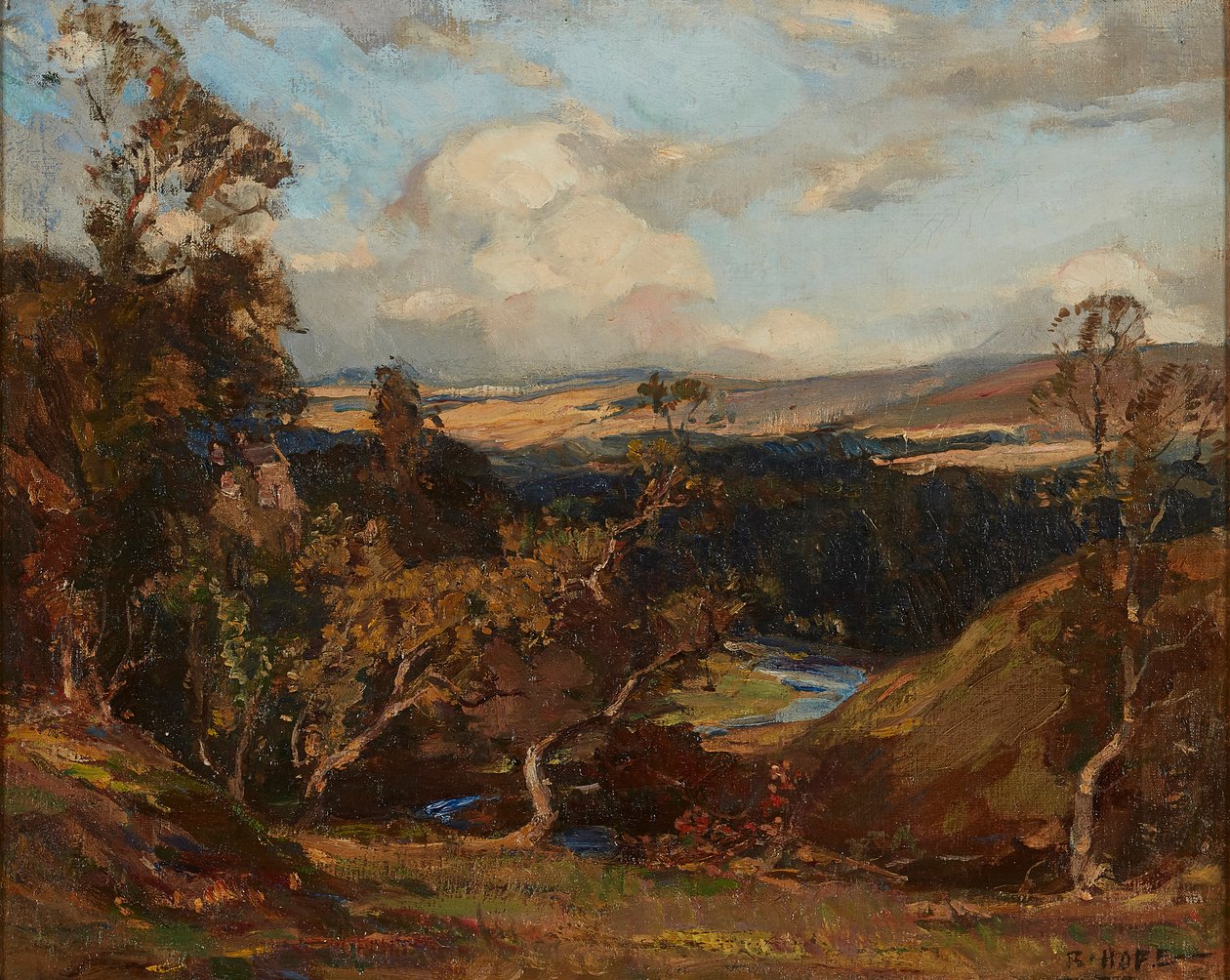 El Lobo en el Agua Ettrick de Robert Hope