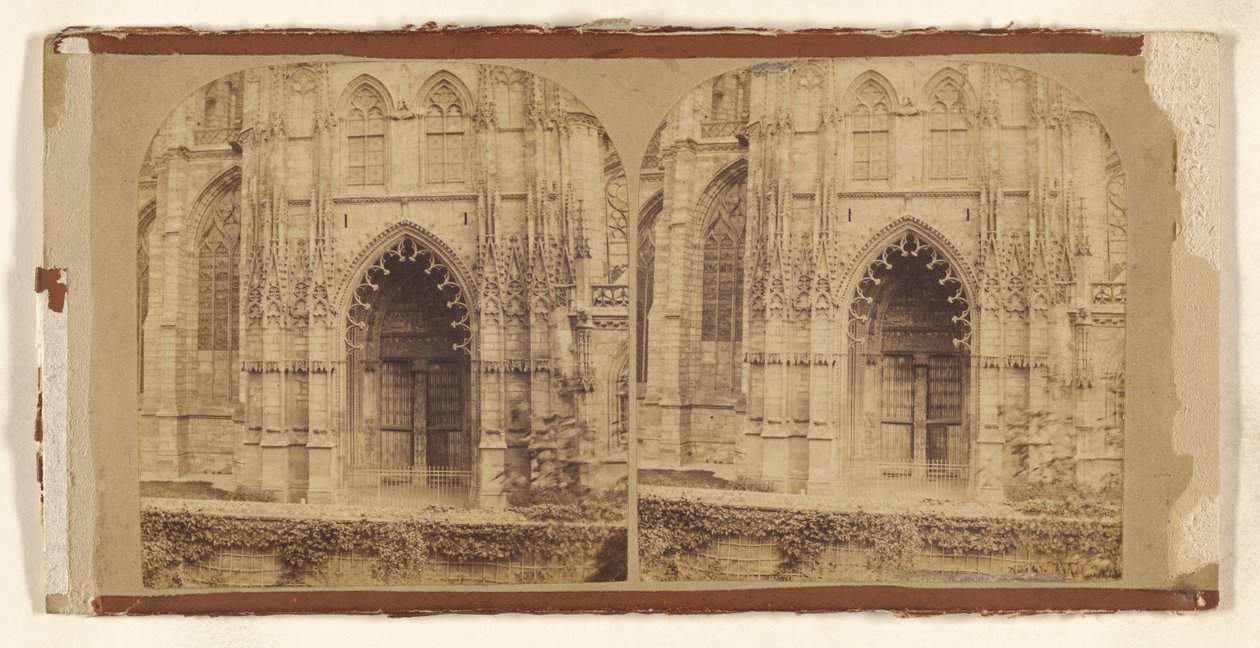 Iglesia de Saint-Ouen, Ruan. (Pórtico sur.) de Robert Howlett