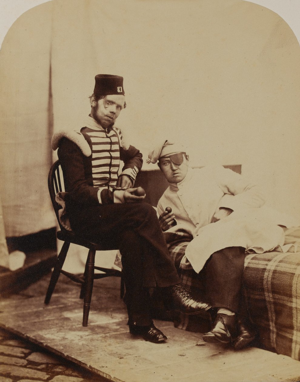 Lockart, 31º Regimiento de Infantería de Huntingdonshire, 1856 de Robert Howlett