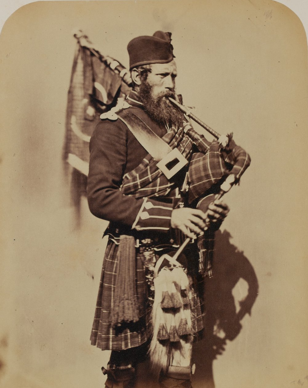 Pipe-Major MacDonald, 72º Regimiento de Infantería (Duke of Albany