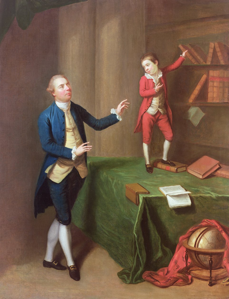 Sir Robert Walker y su hijo Robert de Robert Hunter