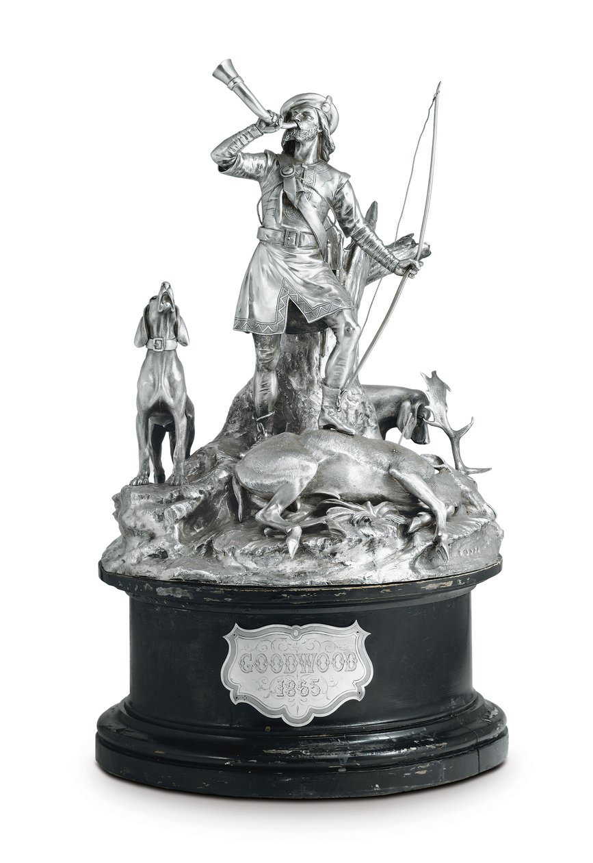 La Copa del Mayordomo, diseñada por Harrison Weir, Goodwood de Robert II Garrard