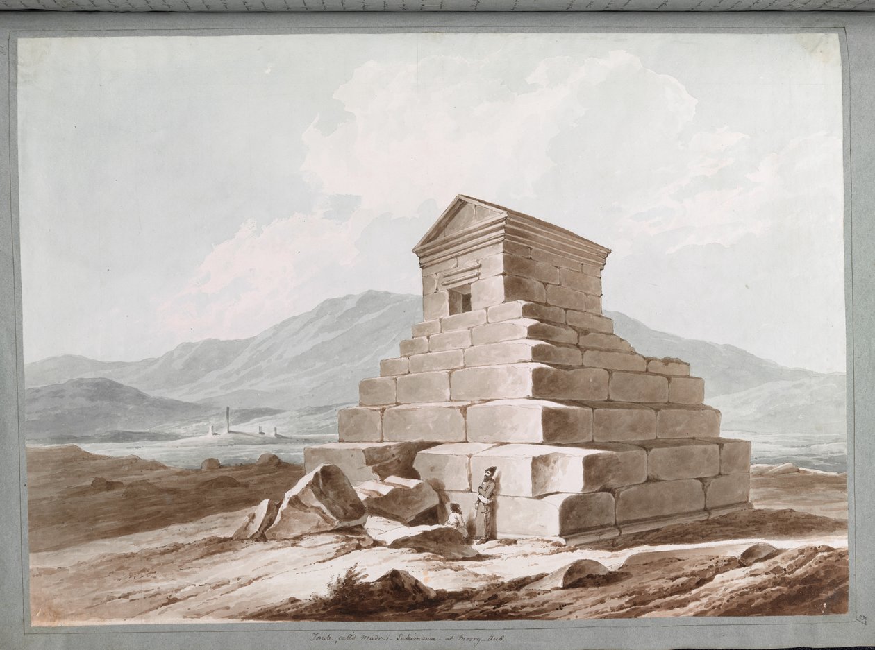 Tumba de Ciro el Grande de Robert Kerr Porter
