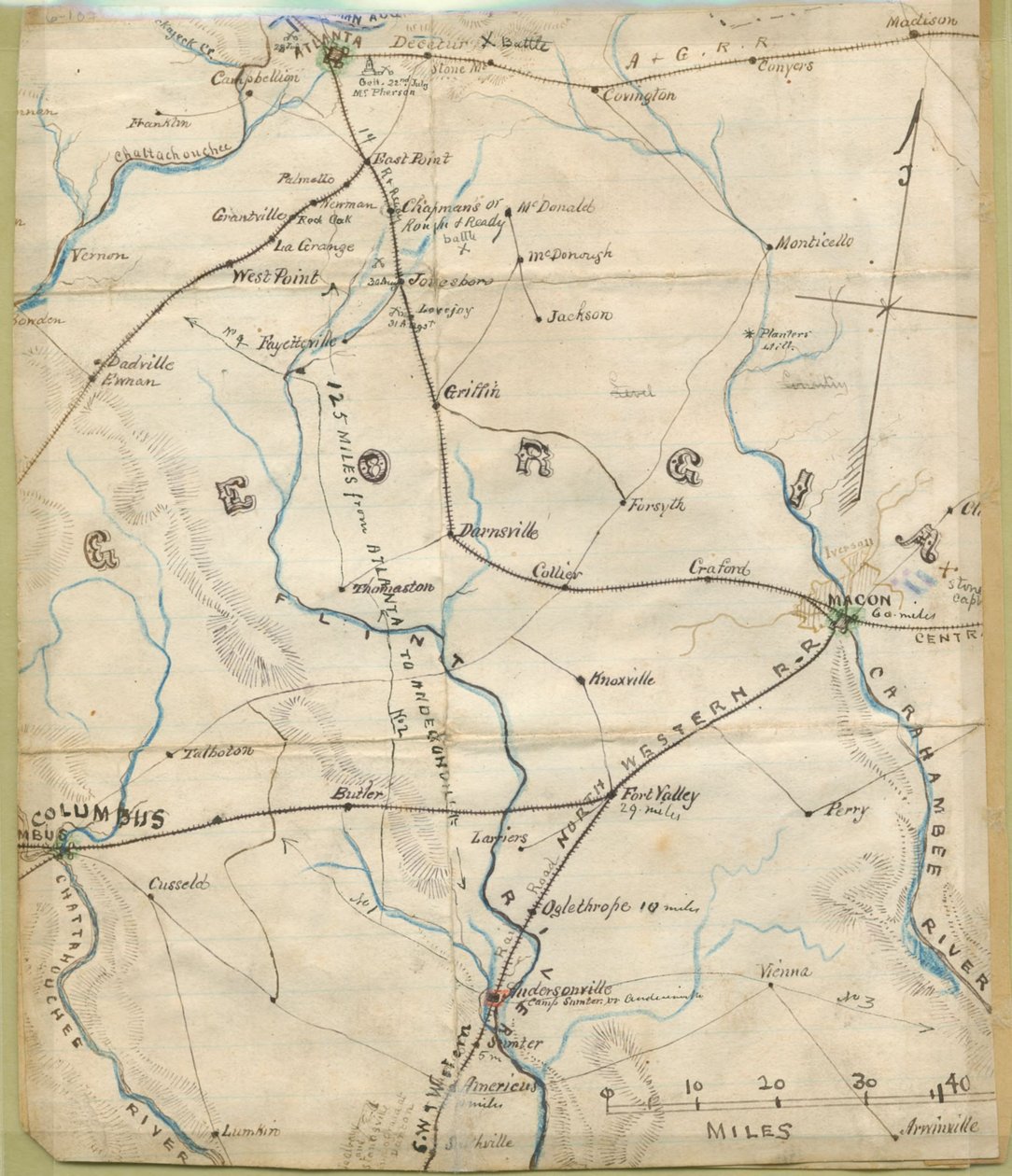 Georgia. LOC gvhs01.vhs00031 de Robert Knox Sneden