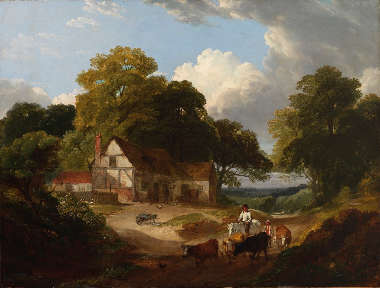 Escena de corral de Robert Ladbrooke