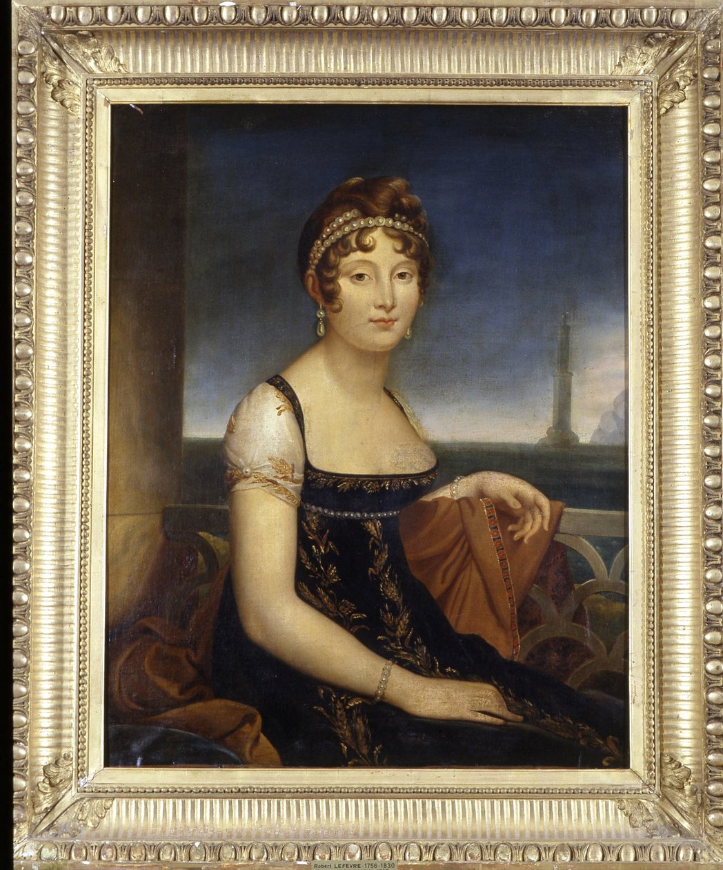 Marie-Paulette llamada Paulina Bonaparte, Princesa Borghese (Hermana de Napoleón I) de Robert Lefevre