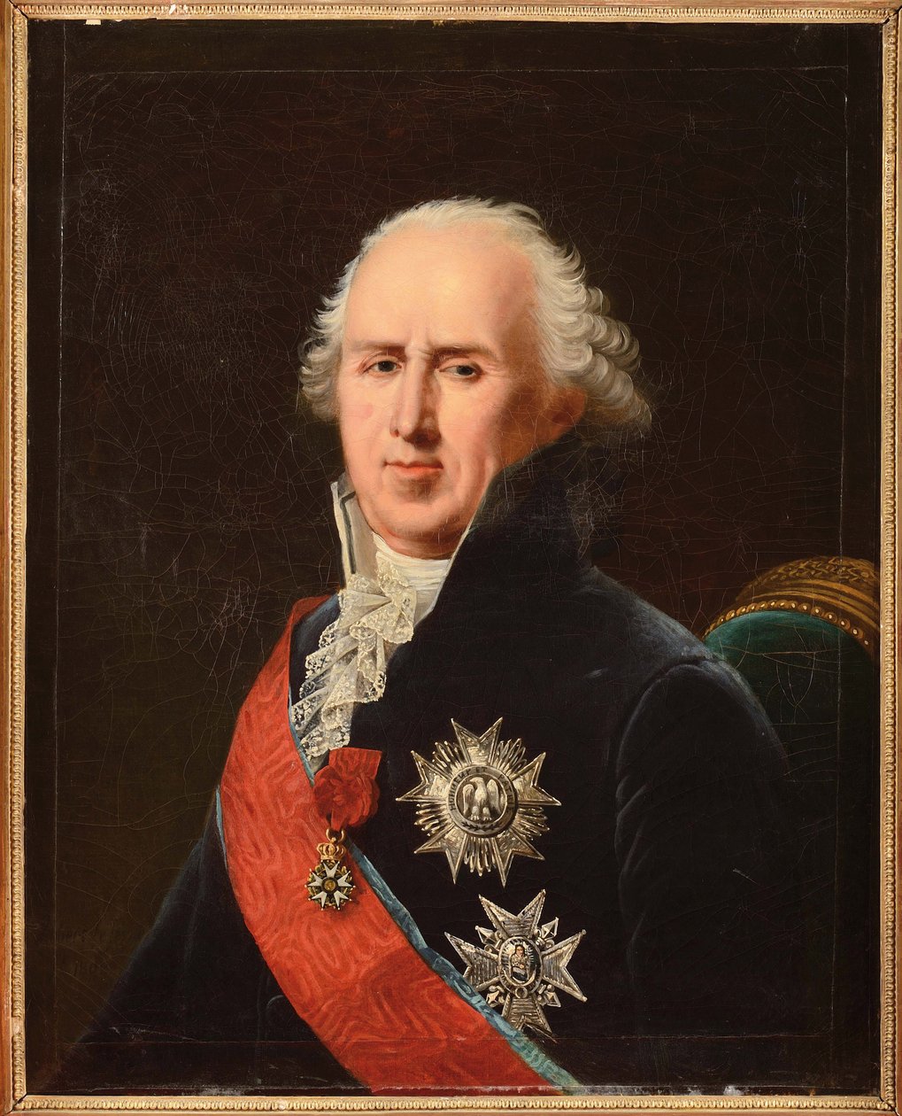 Retrato de Charles-François Lebrun, duque de Plaisance de Robert Lefevre