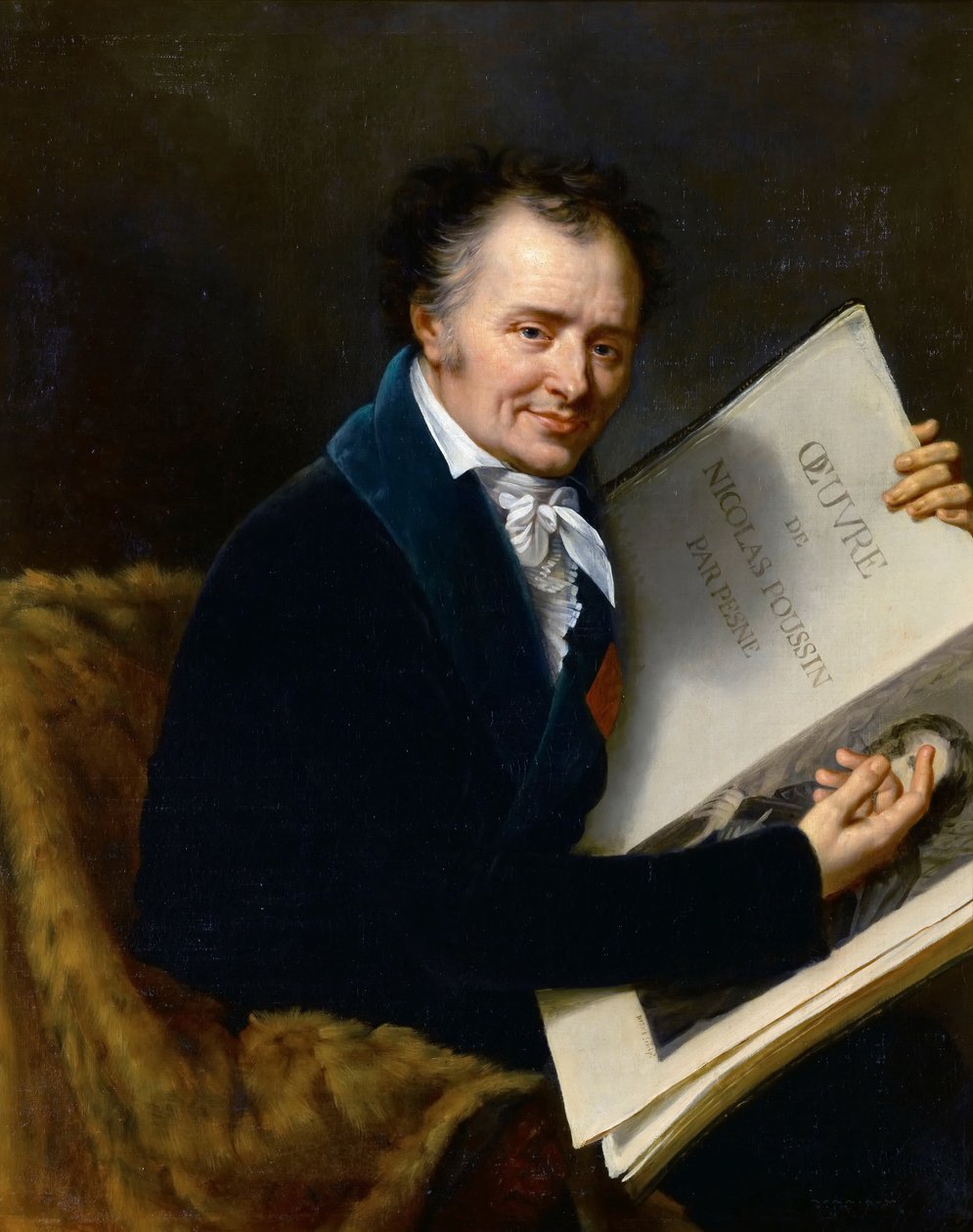 Retrato de Dominique-Vivant Denon 1747-1825 de Robert Lefevre