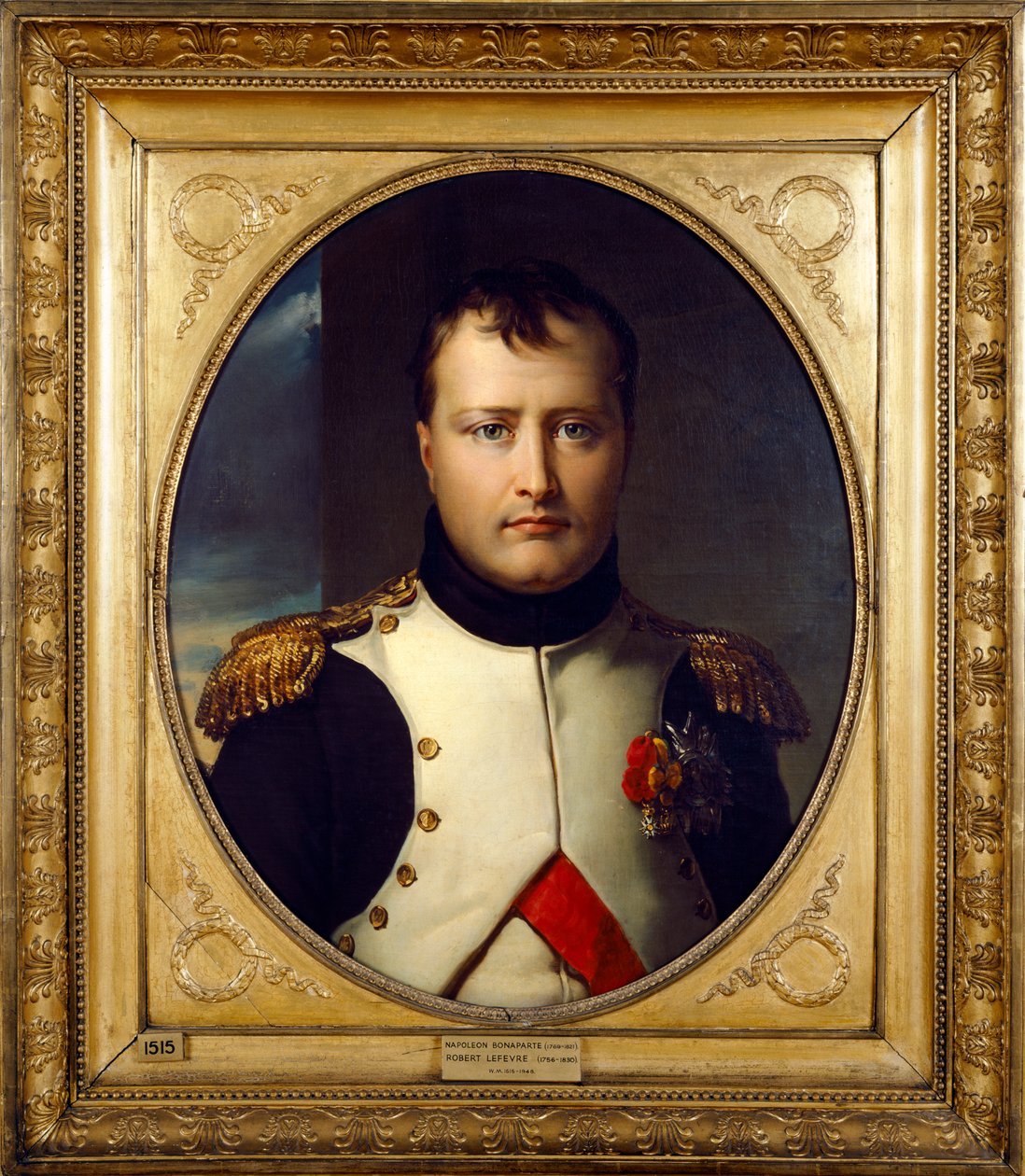 Retrato de Napoleón Bonaparte, siglo XIX de Robert Lefevre