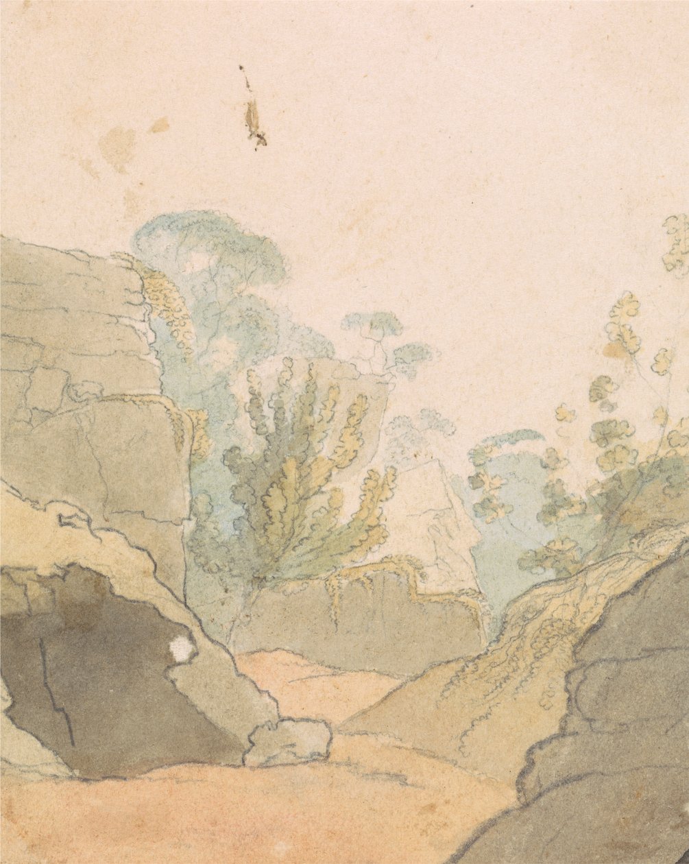 Paisaje con rocas de Robert Mabon