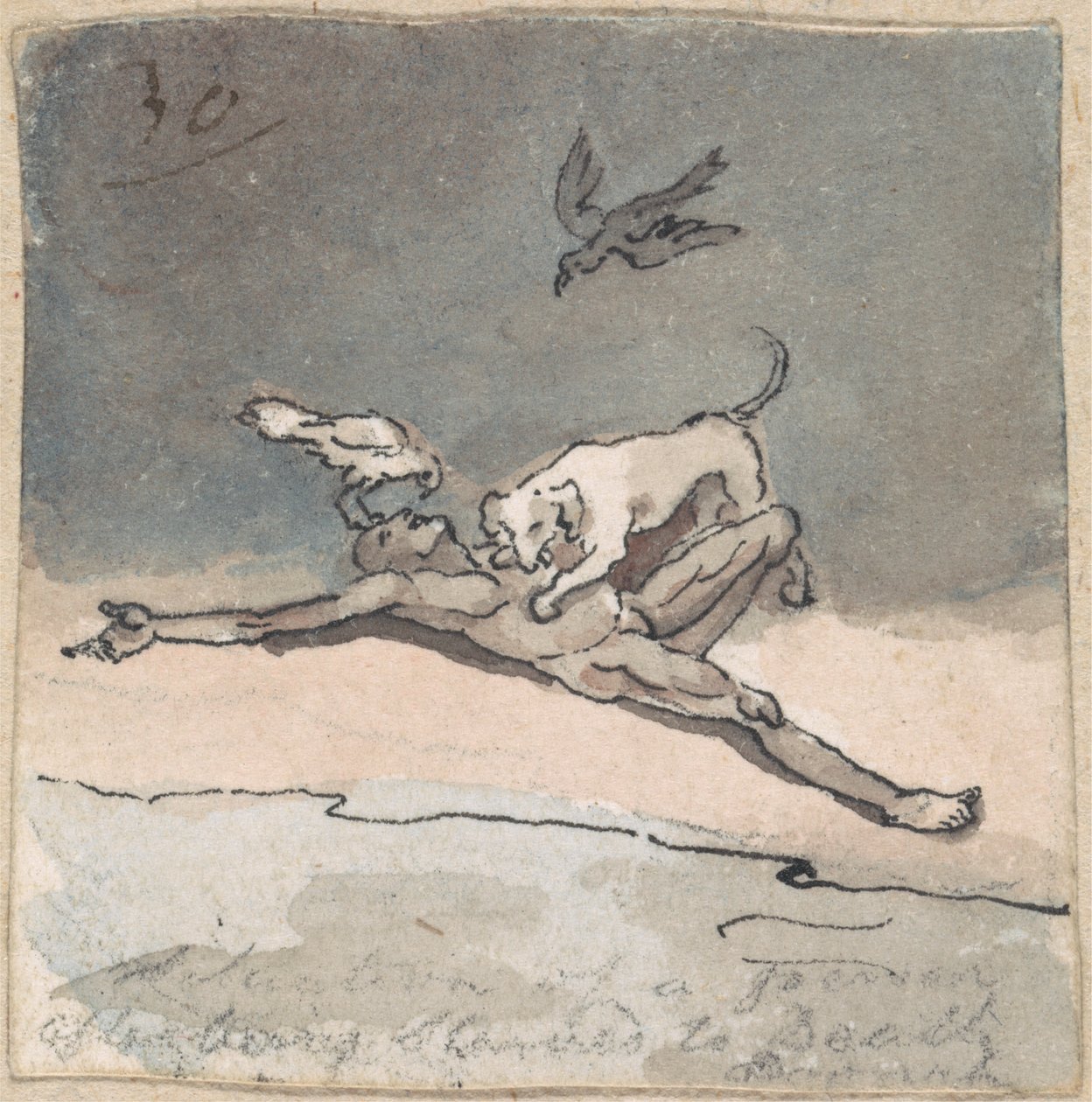 Escenas de hambruna de Robert Mabon