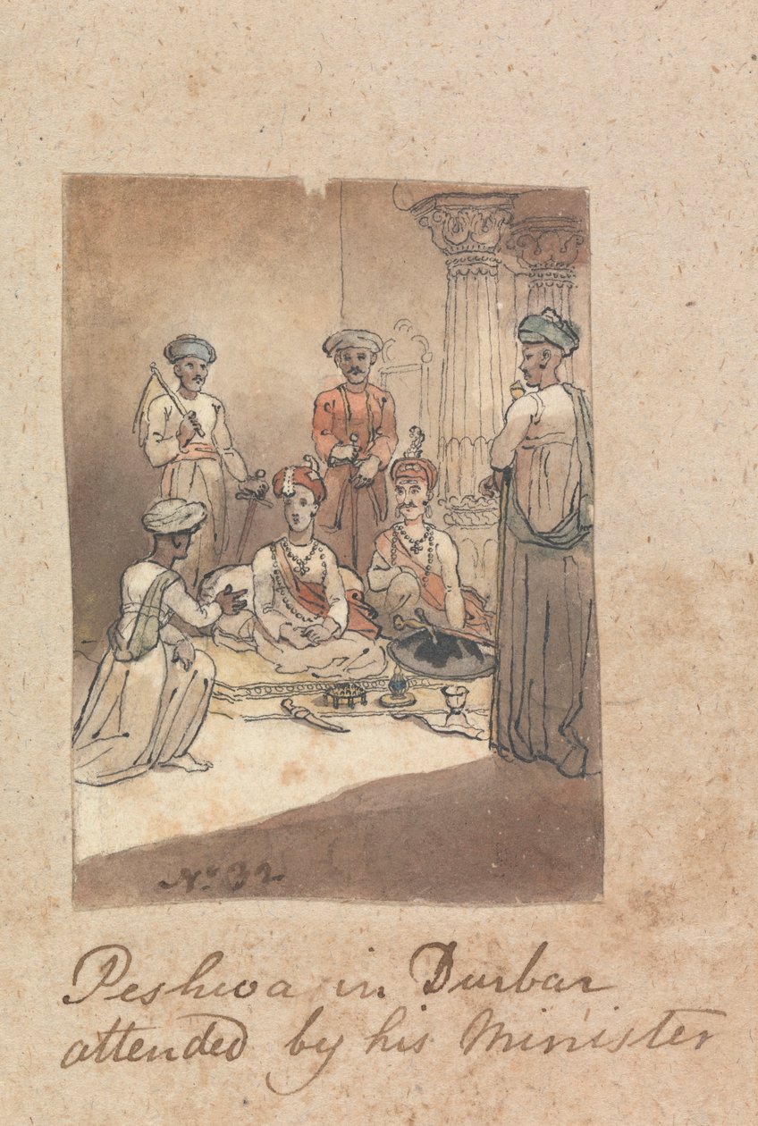 El Peshwa Maratha y sus ministros de Robert Mabon