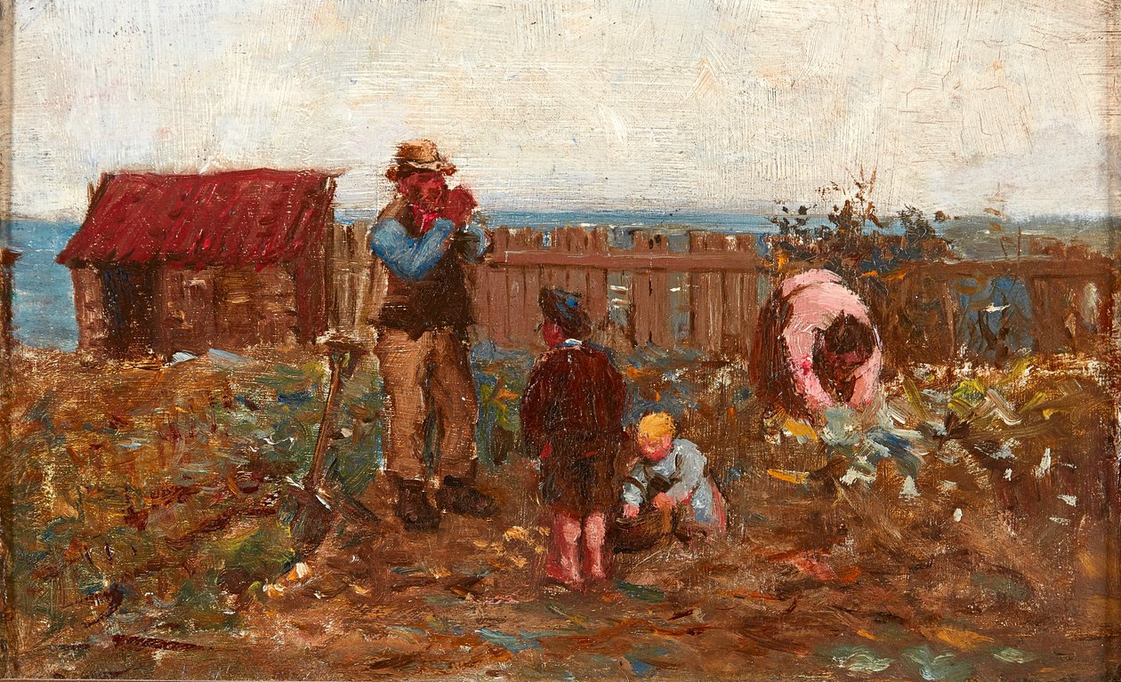 Trabajando en el huerto de Robert McGregor