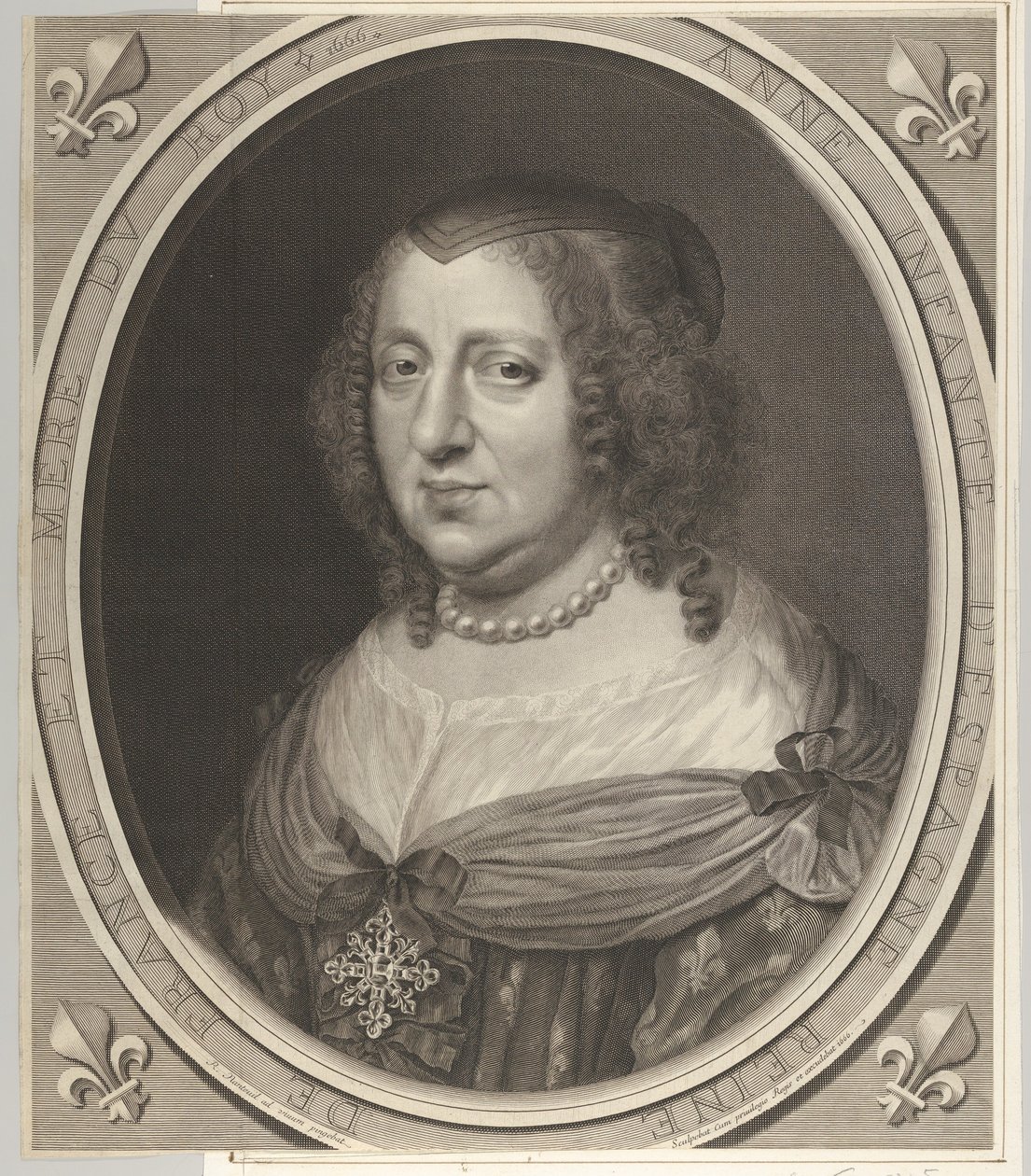 Ana de Austria de Robert Nanteuil
