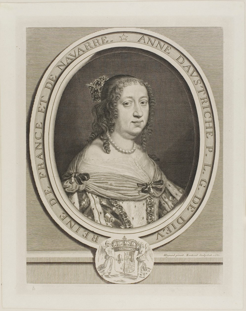 Ana de Austria, Reina de Francia de Robert Nanteuil