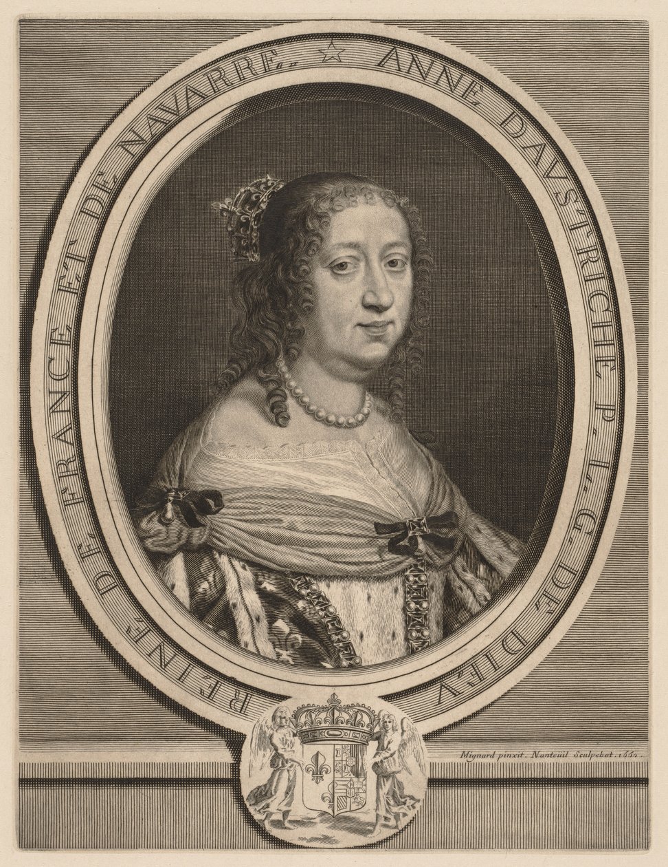 Ana de Austria, Reina de Francia de Robert Nanteuil