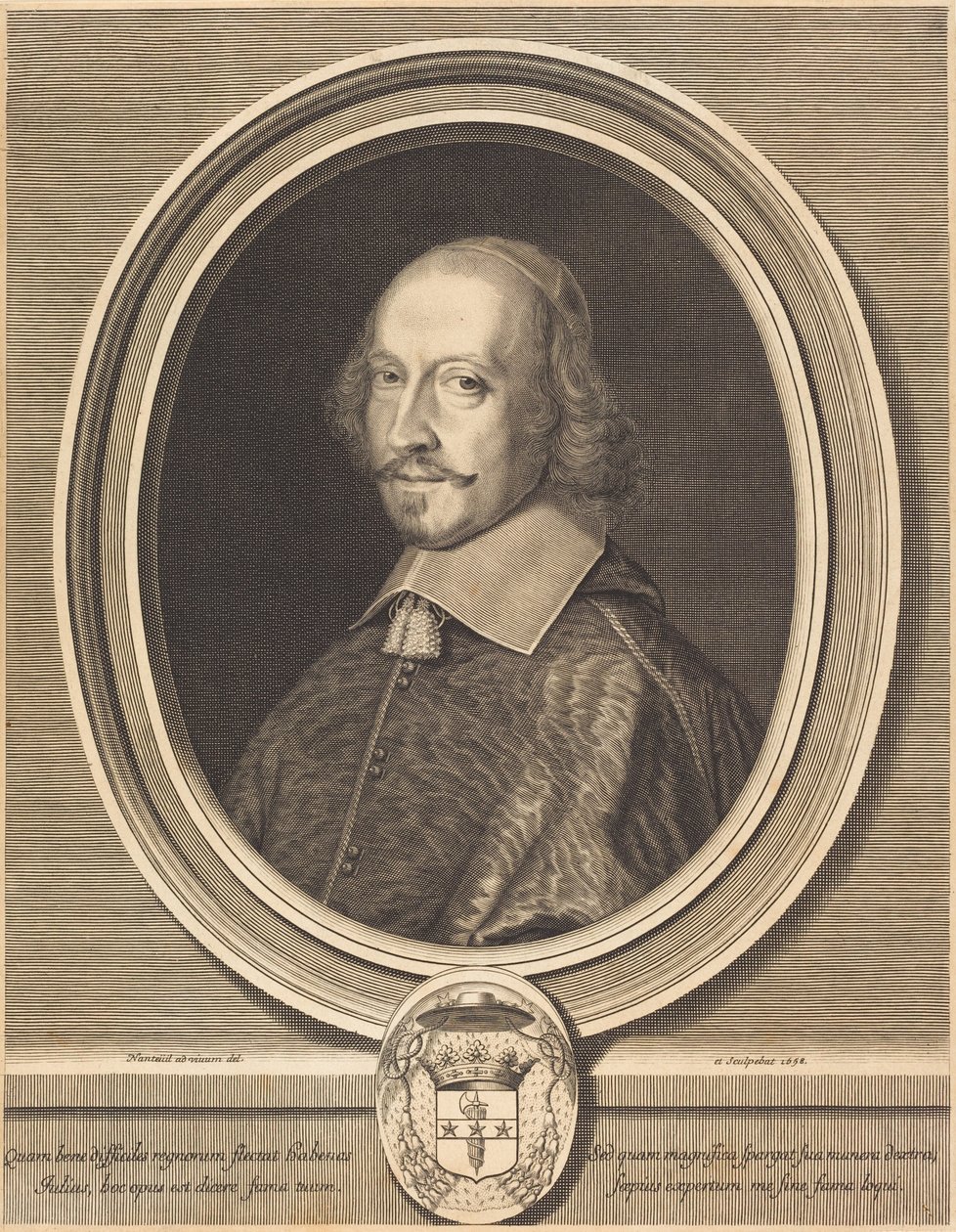 Cardenal Jules Mazarin de Robert Nanteuil