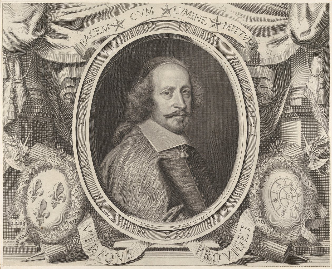 Cardenal Jules Mazarin de Robert Nanteuil