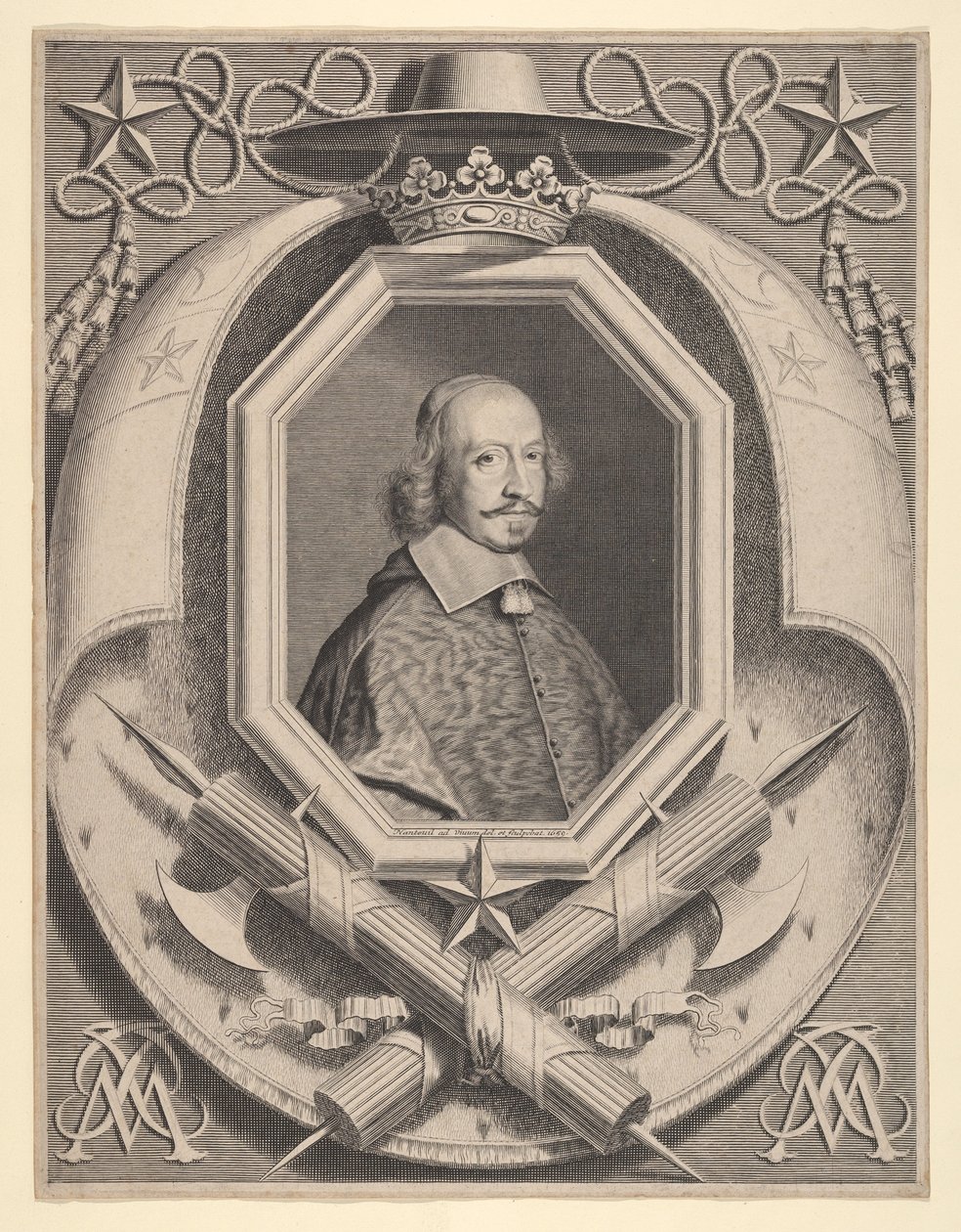 Cardenal Jules Mazarin de Robert Nanteuil