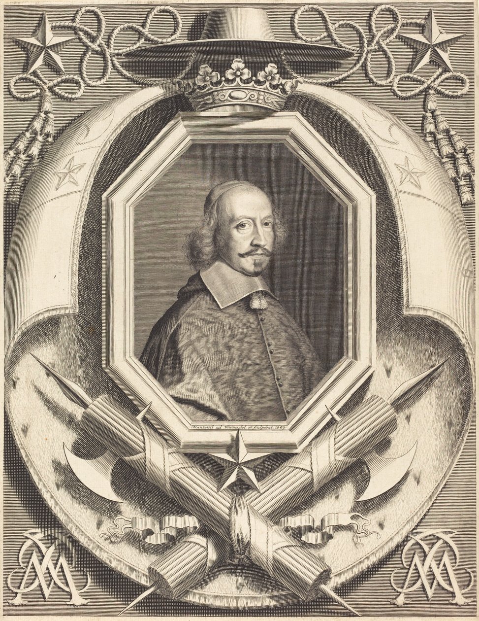 Cardenal Jules Mazarin de Robert Nanteuil