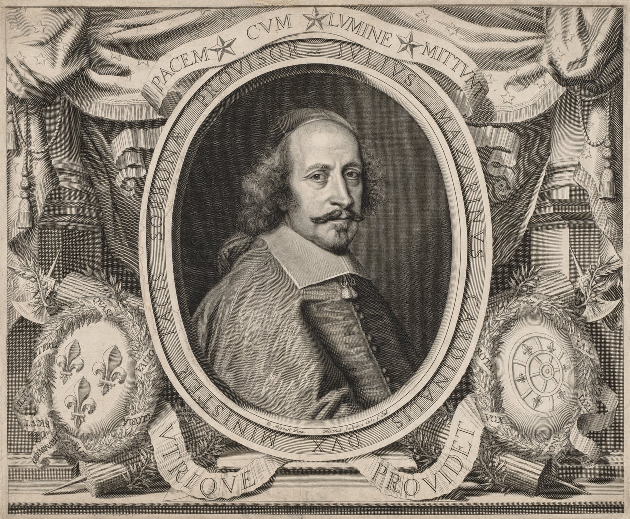 Cardenal Mazarino de Robert Nanteuil