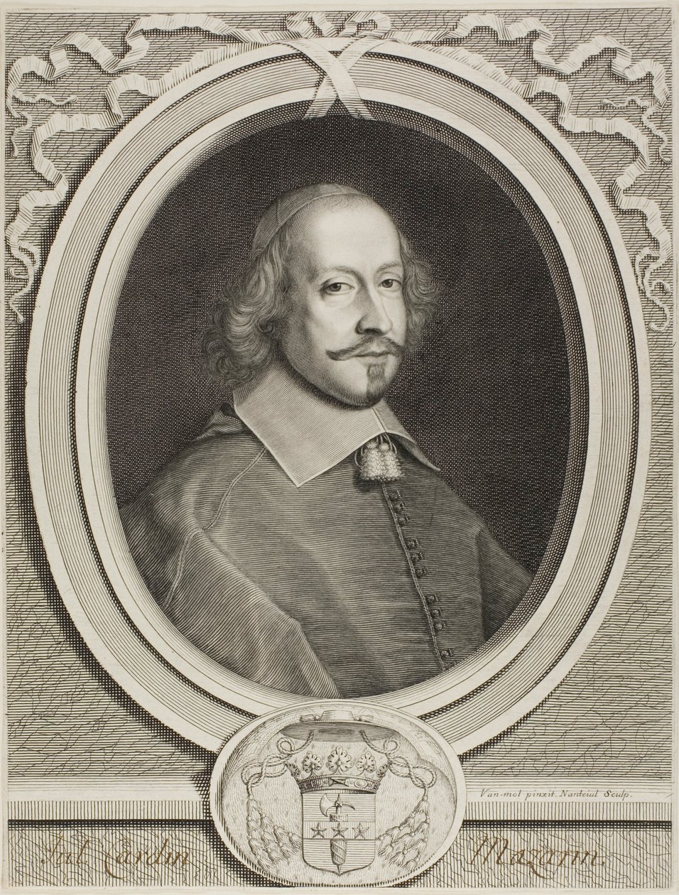Cardenal Mazarino de Robert Nanteuil