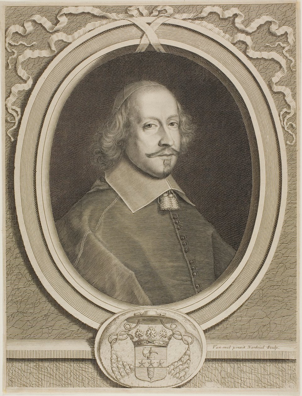 Cardenal Mazarino de Robert Nanteuil