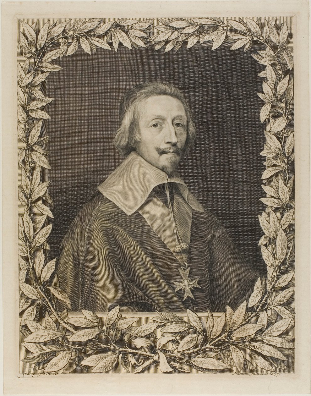 Cardenal Richelieu de Robert Nanteuil