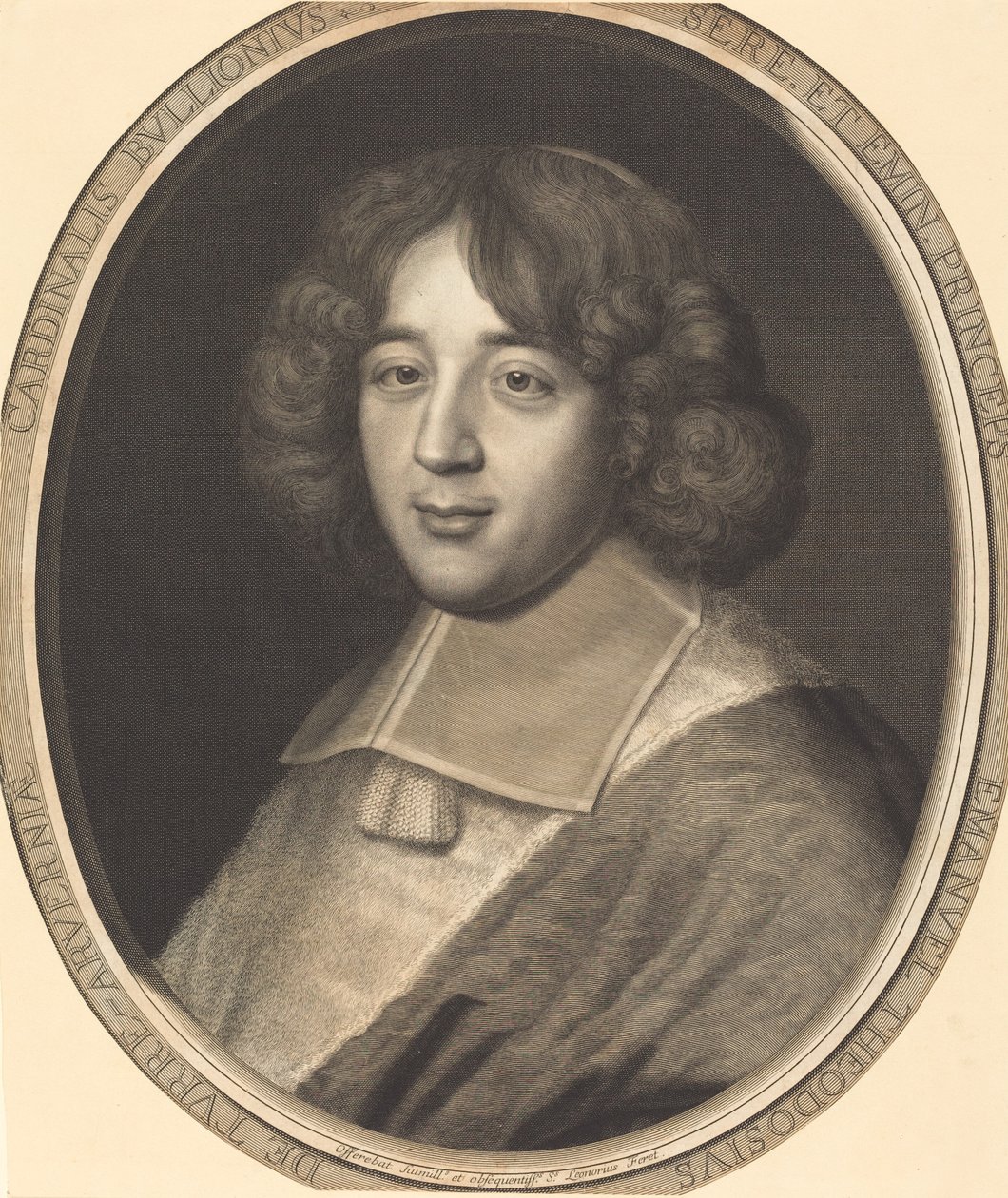 Cardenal de Bouillon de Robert Nanteuil