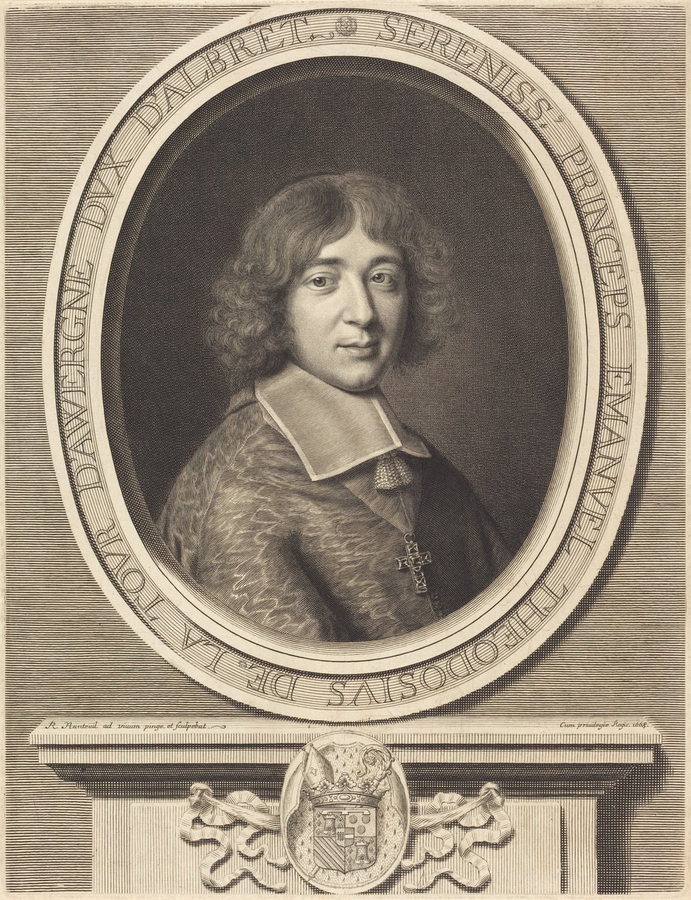 Cardenal de Bouillon de Robert Nanteuil