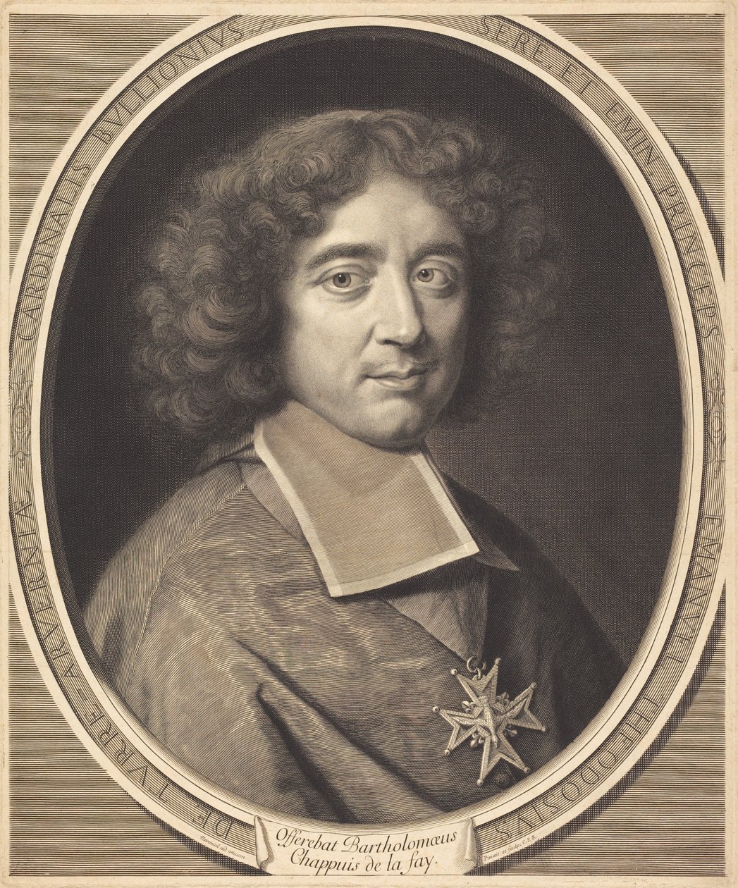 Cardenal de Bouillon de Robert Nanteuil