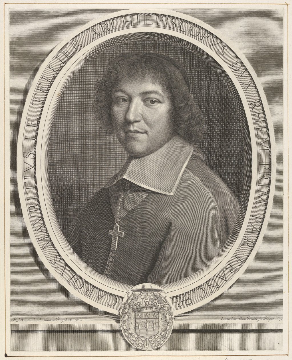 Charles-Maurice le Tellier de Robert Nanteuil