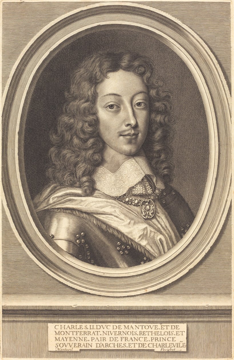 Carlos II, Duque de Mantua de Robert Nanteuil