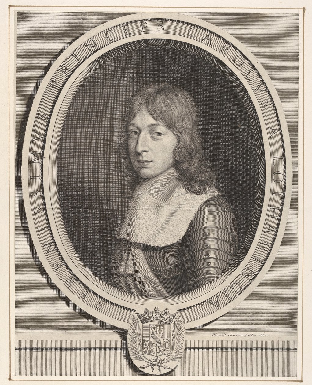 Carlos V, duque de Lorena, 1660 de Robert Nanteuil