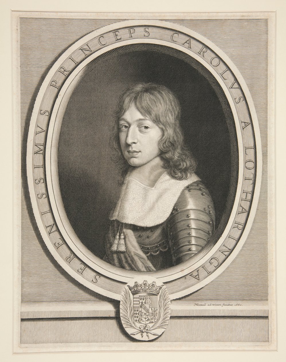 Carlos V de Lorena de Robert Nanteuil