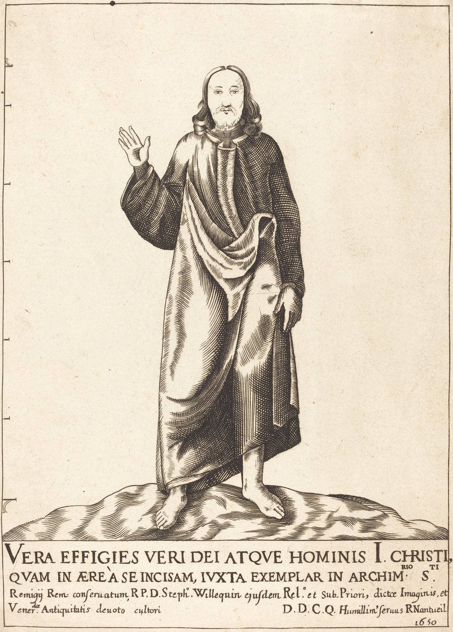 Cristo de cuerpo entero de Robert Nanteuil
