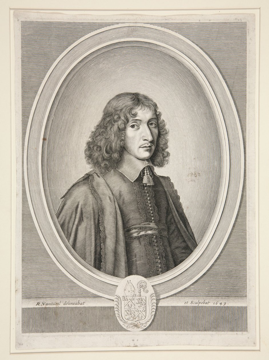 François Molé, abad de Sainte-Croix de Burdeos y posteriormente maestro de peticiones (1625-1712) de Robert Nanteuil