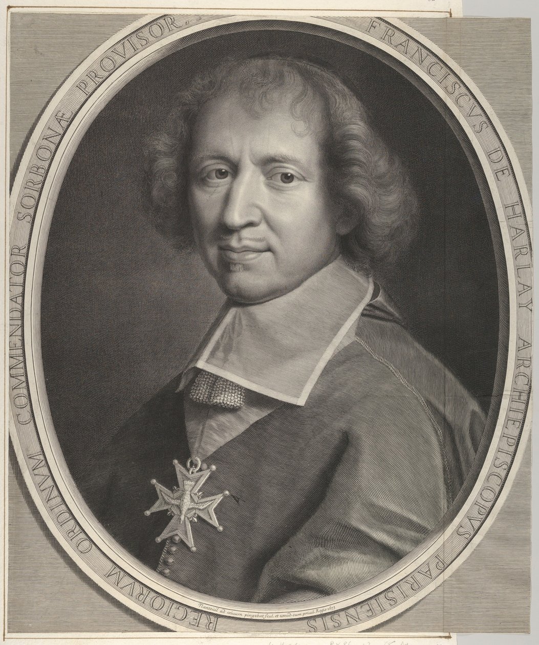 François de Harlay de Champvallon de Robert Nanteuil