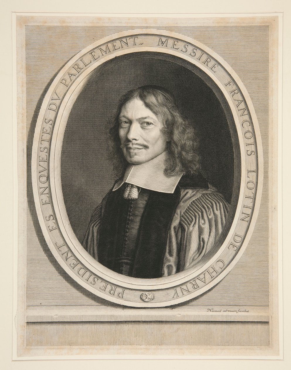 François Lotin de Charny (Presidente del Parlamento de París) de Robert Nanteuil