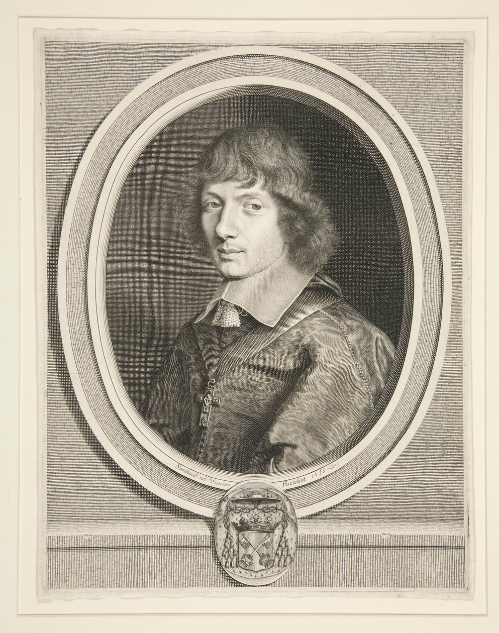 François de Clermont-Tonnerre, obispo de Noyon (obispo de Noyon) (1629-1701) de Robert Nanteuil