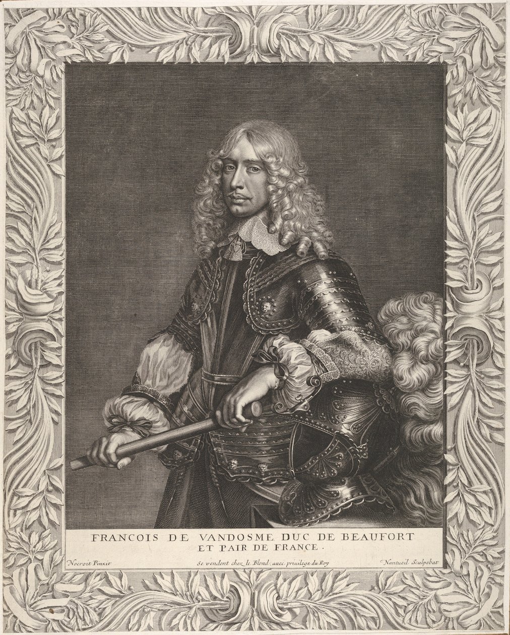 François de Vendôme, duque de Beaufort de Robert Nanteuil