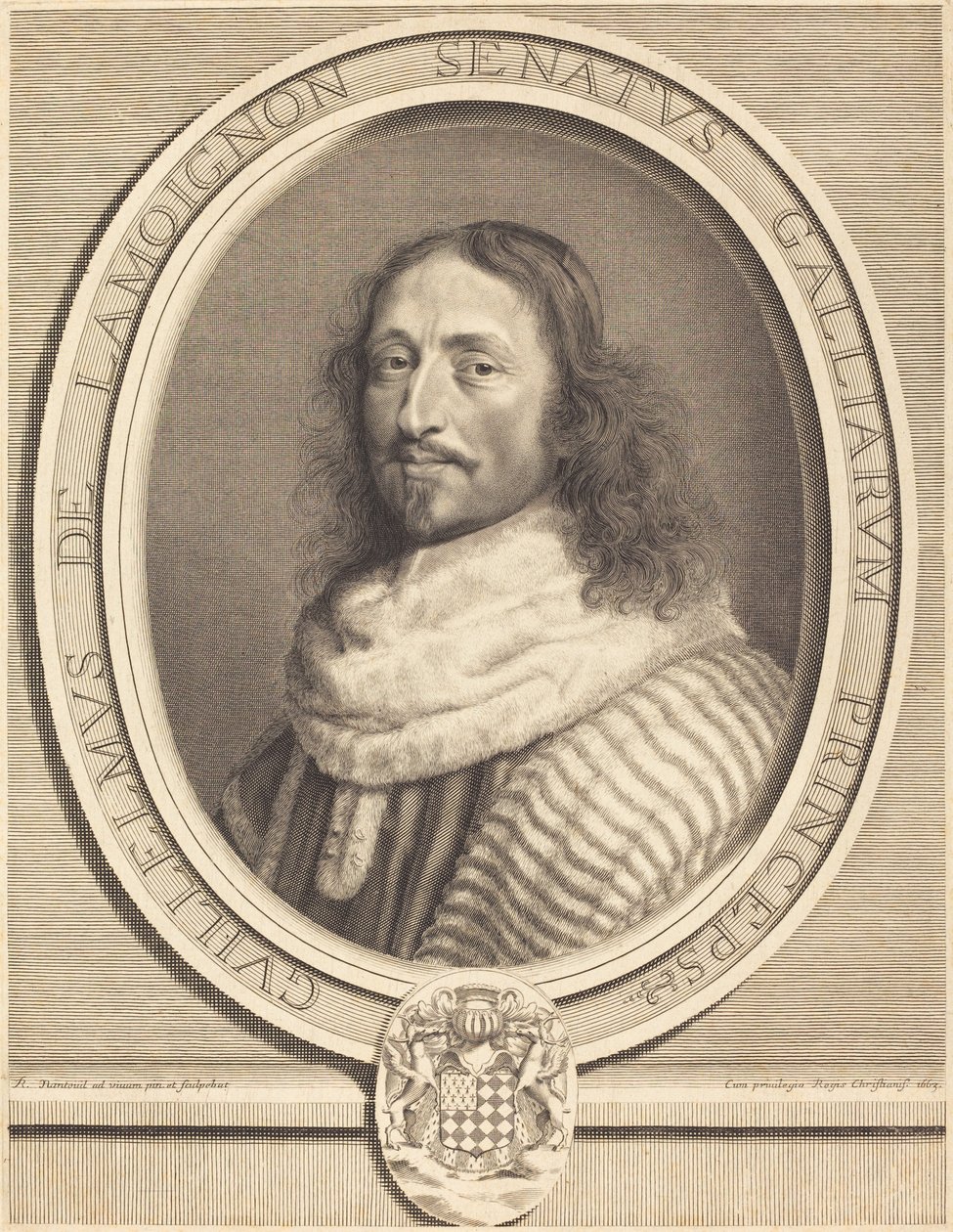 Guillaume de Lamoignon de Robert Nanteuil
