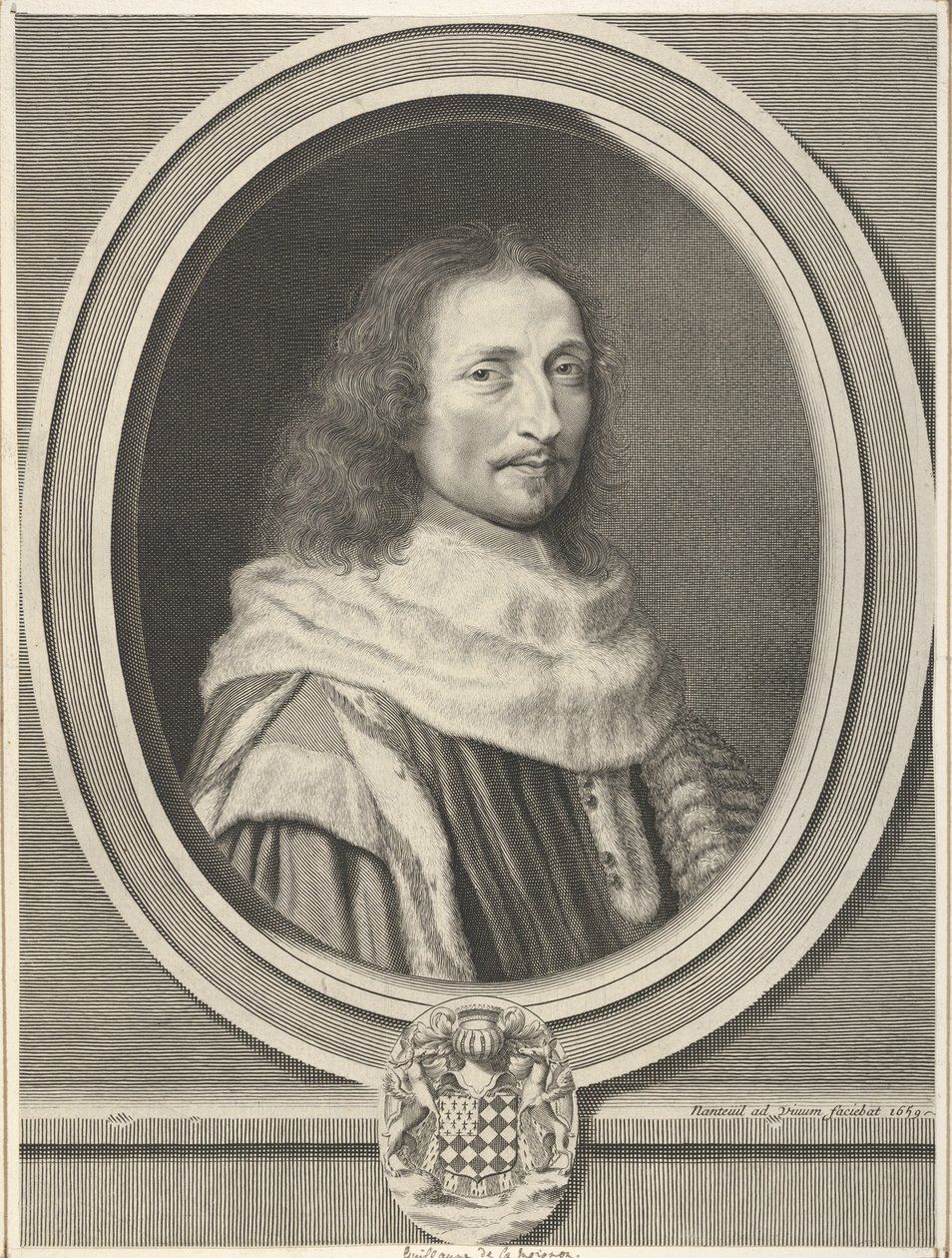 Guillaume de Lamoignon, 1659 de Robert Nanteuil