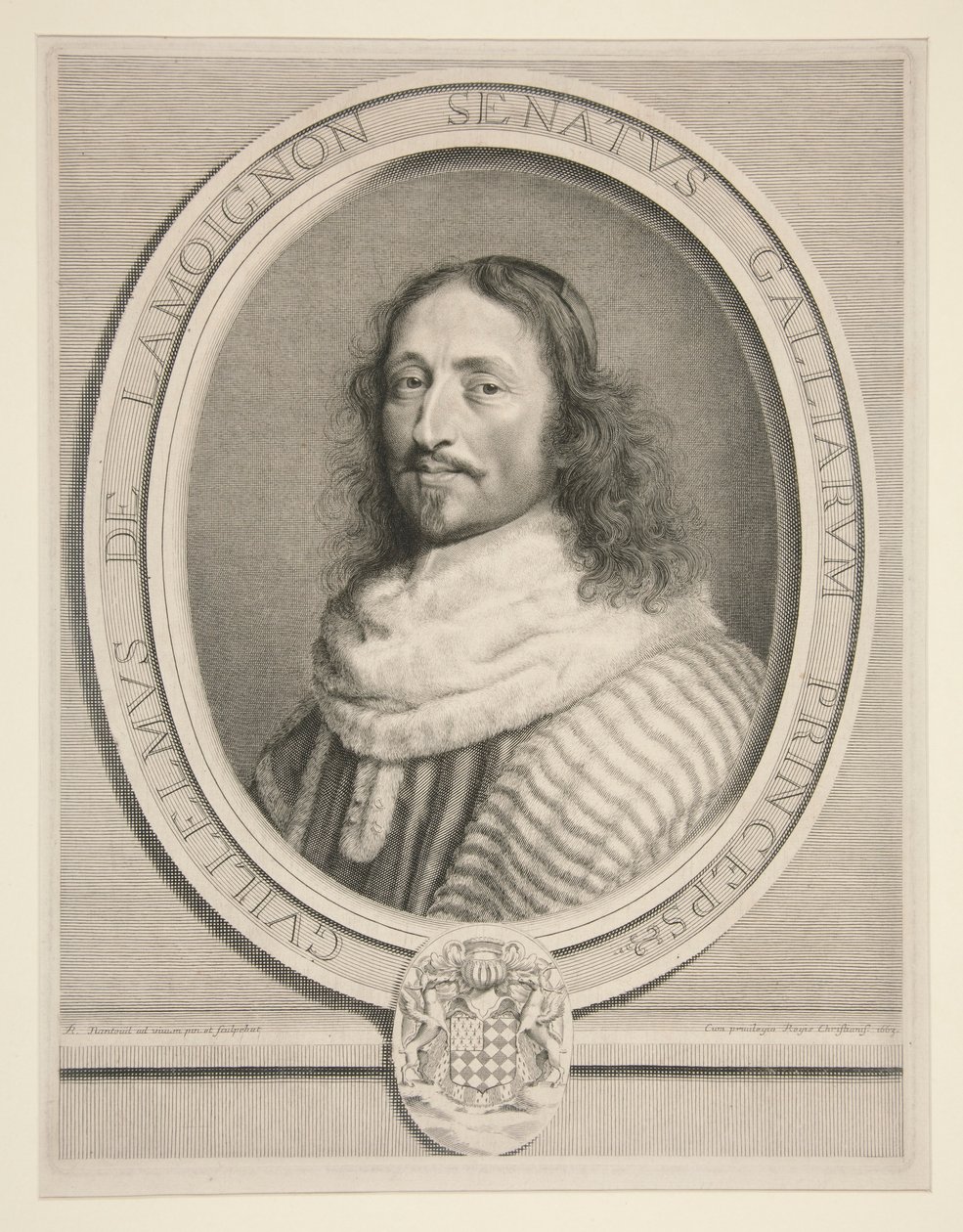 Guillaume de Lamoignon, marqués de Baville de Robert Nanteuil