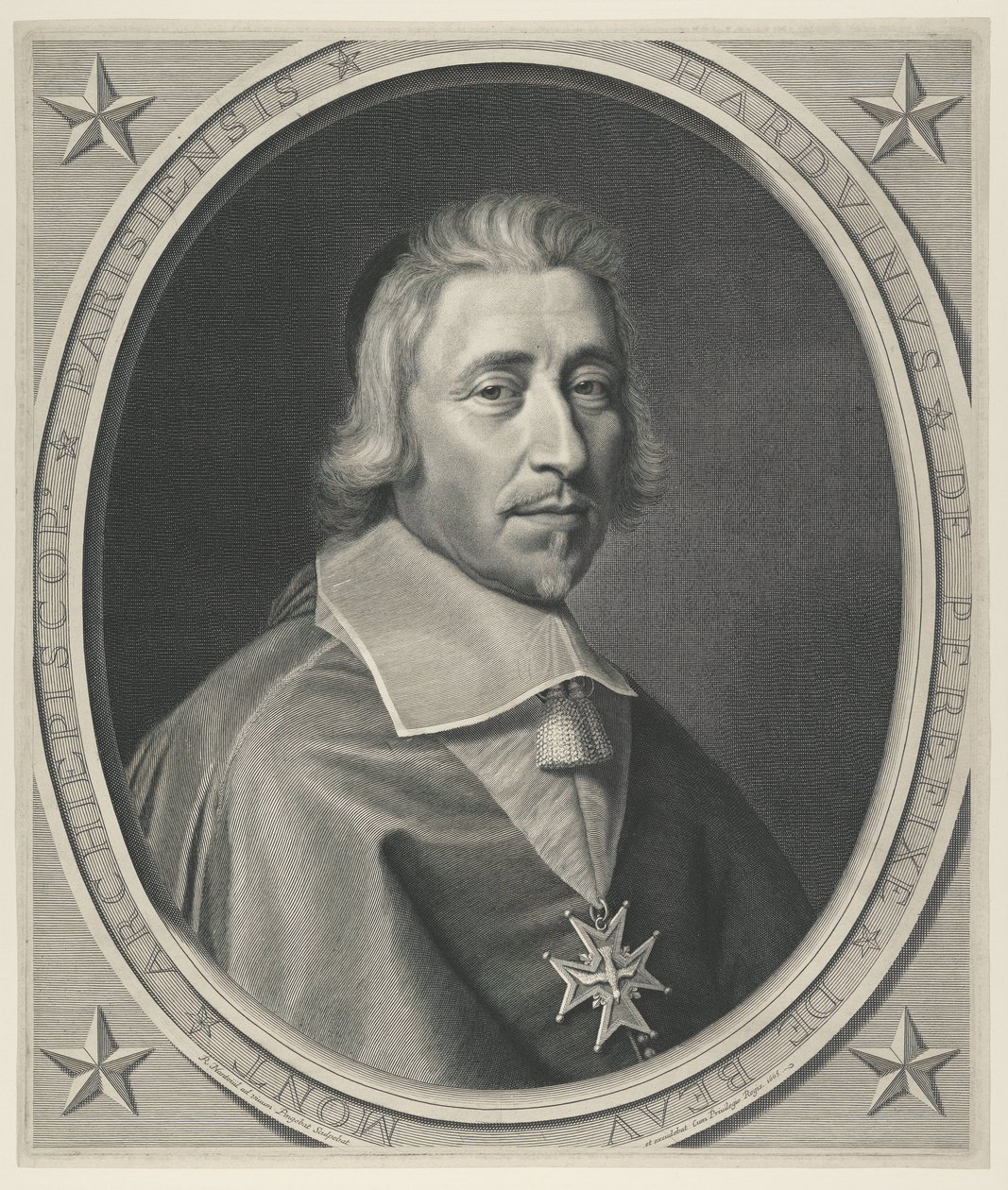 Hardouin de Beaumont de Pérefixe, arzobispo de París de Robert Nanteuil