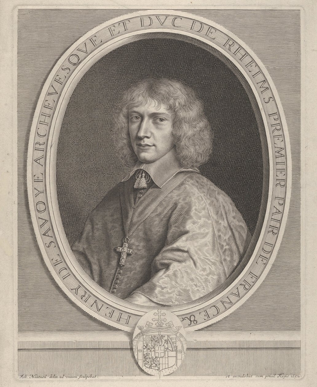Henri II de Saboya, ca. 1651 de Robert Nanteuil