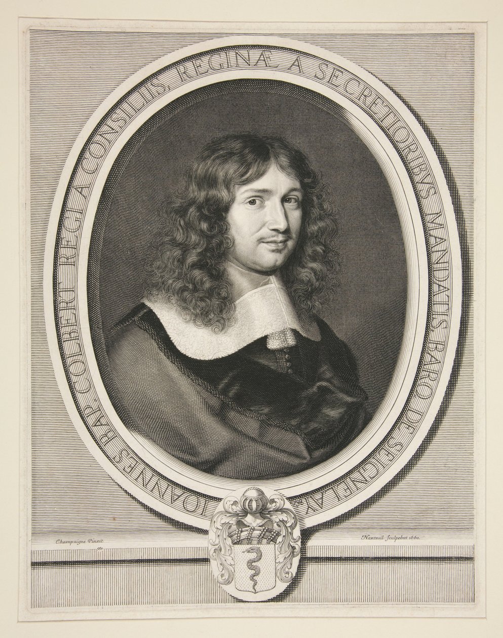 Jean-Baptiste Colbert, controlador general de Finanzas de Robert Nanteuil