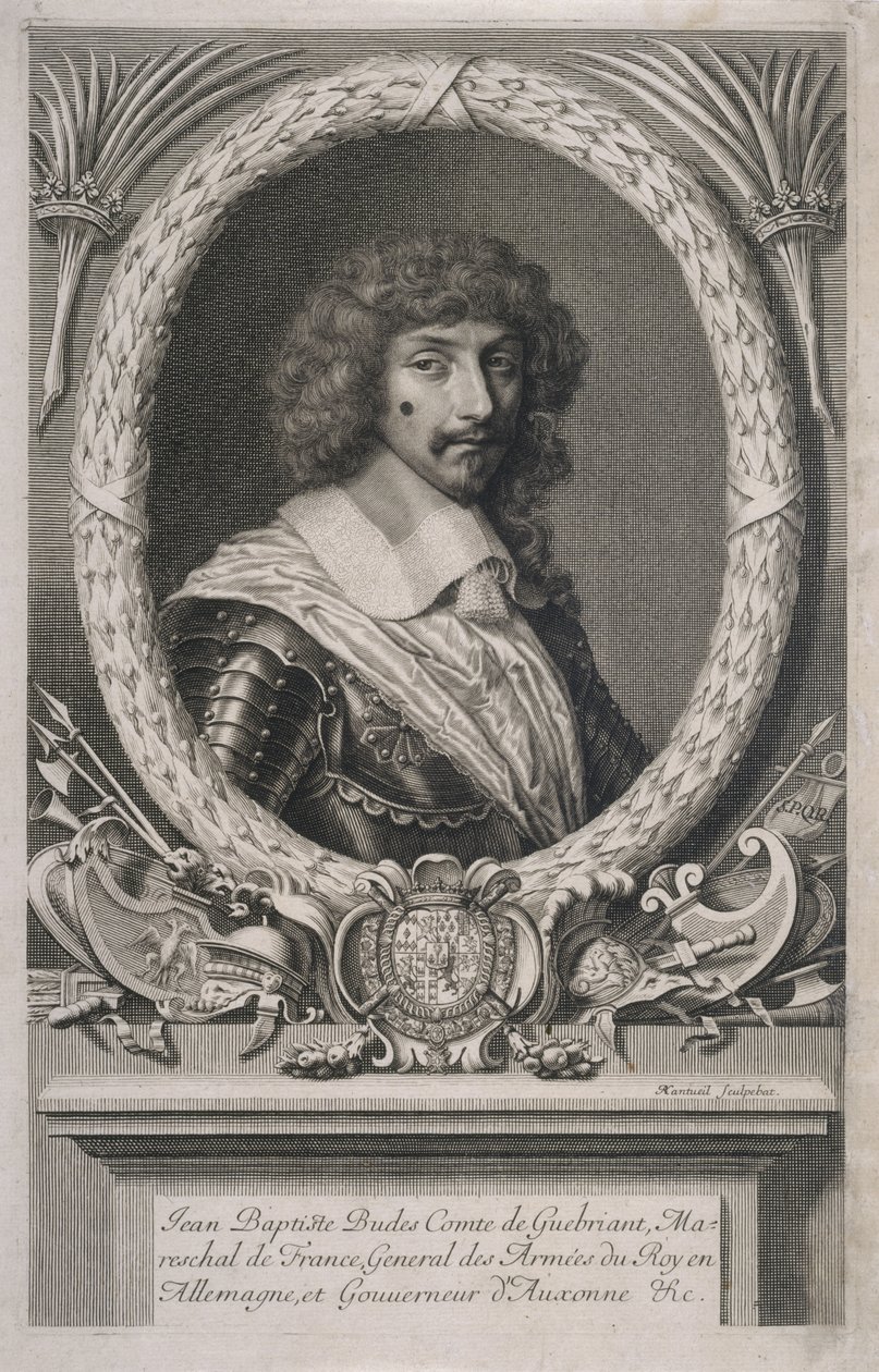 Jean Baptiste Budes, conde de Guebriant [...] de Robert Nanteuil